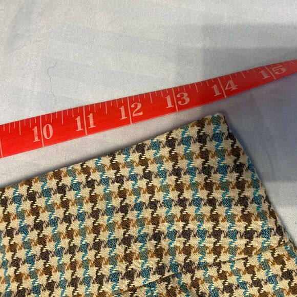 The Limited Vintage Classic Houndstooth Plaid Lined Skirt Preppy Office Size 2 - Picture 7 of 10
